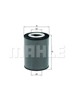 Купити OX359D Mahle Original Фільтр очищення масла відцентровий